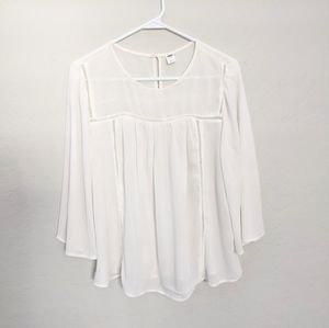 White Peasant Top
